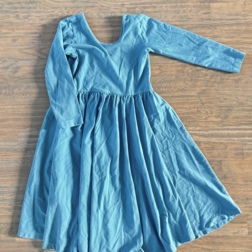 Elegant Sky Blue Kids Dress